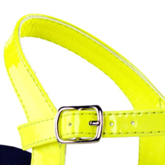 High Heel Platform Peep Toe Lace Glow Shoes - Picture 3 of 4